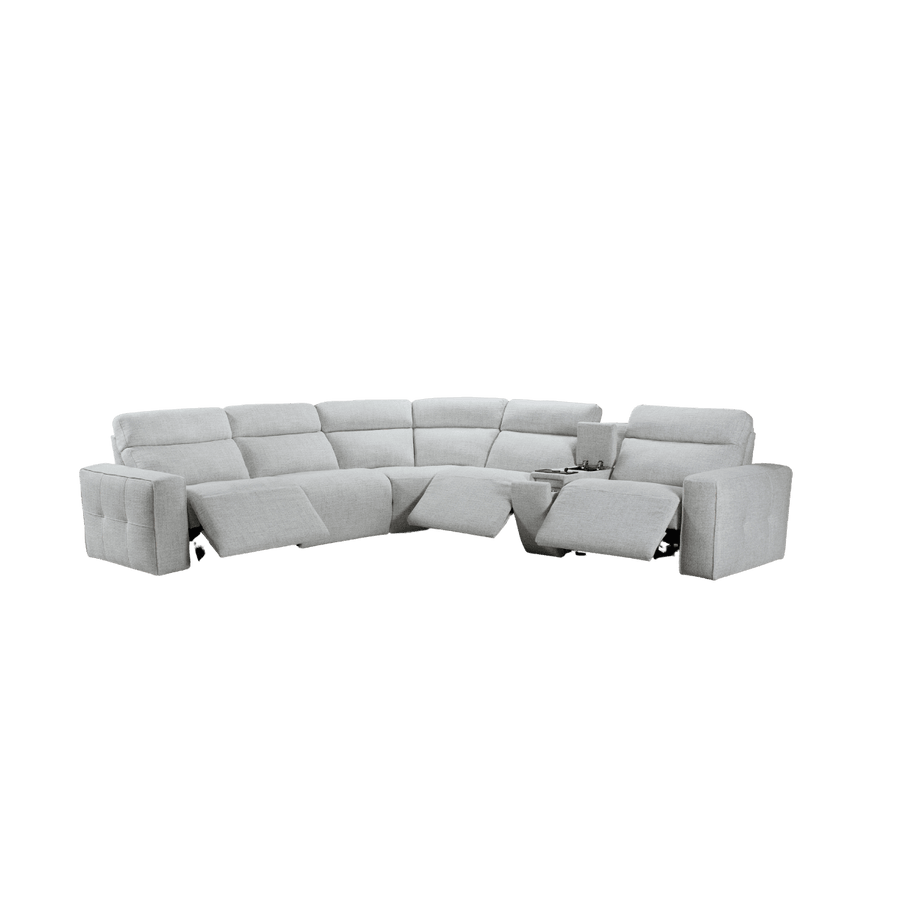 كنب زاوية ريكلاينر MB-R399-P1 MONIQUE OYSTER.